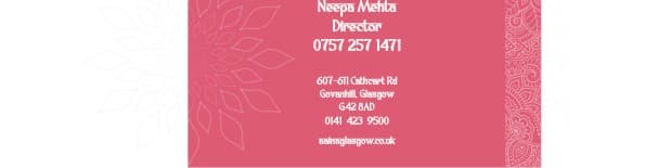 Aaina print collateral