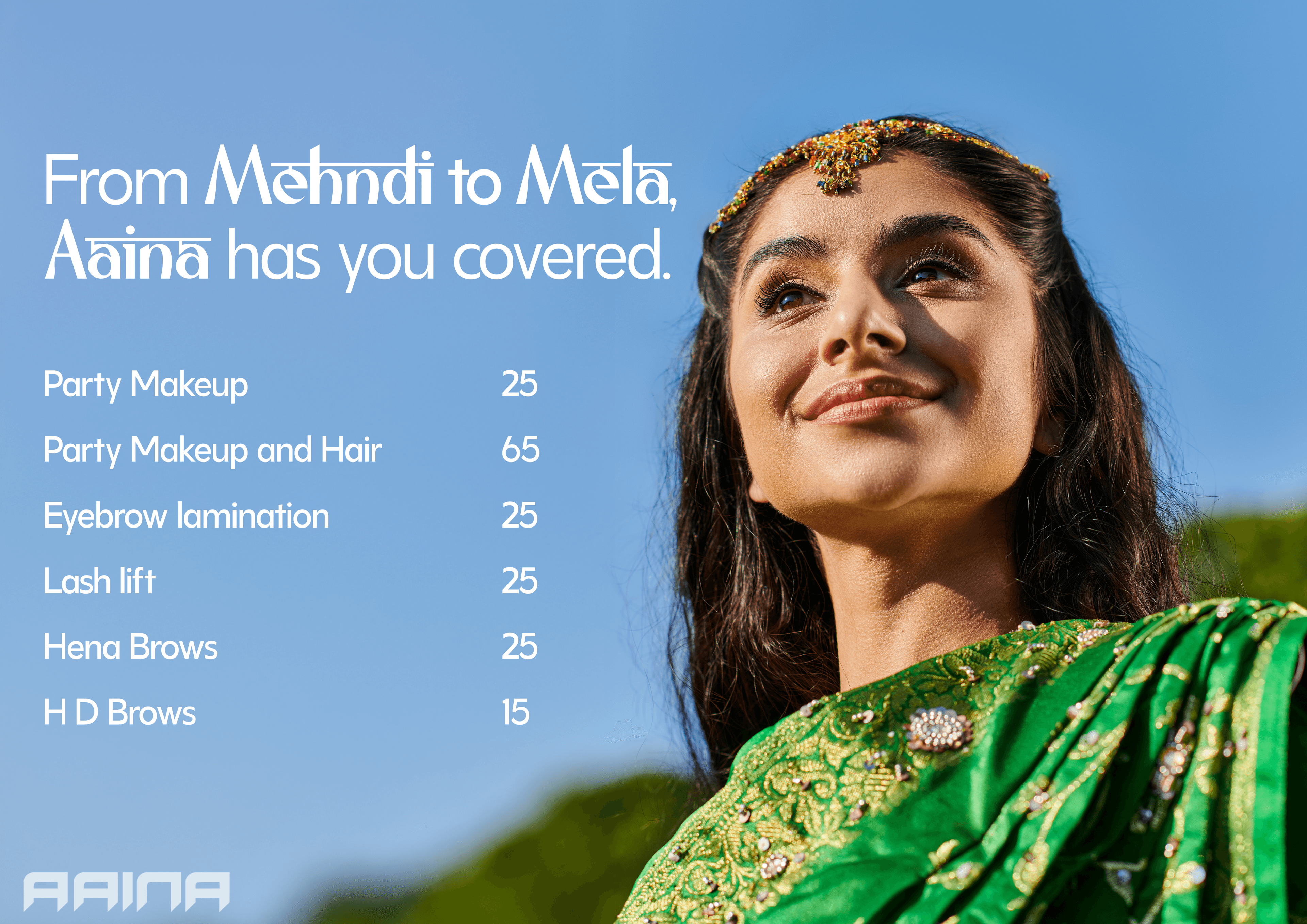 Aaina summer deals promotional graphic