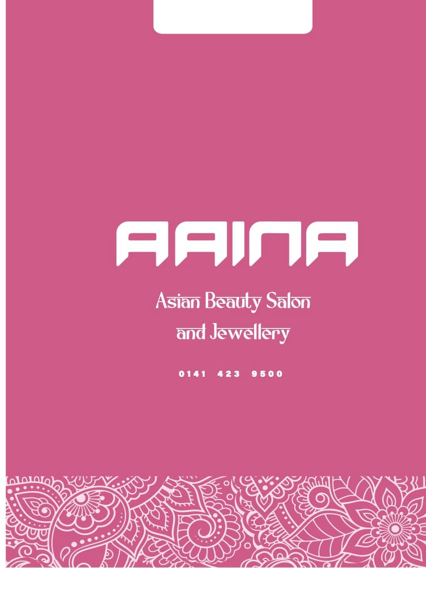 Aaina branded bag design
